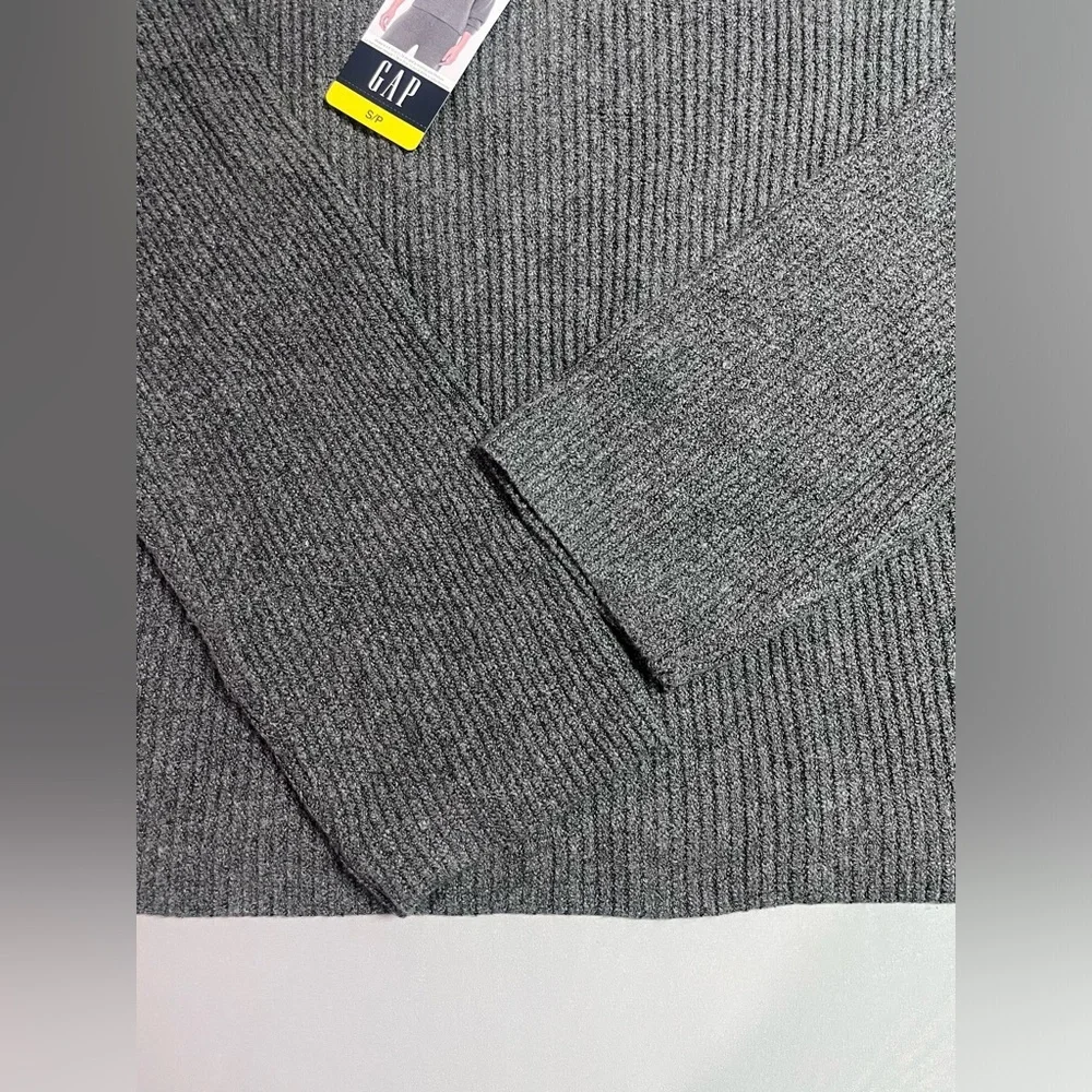 Gap CashSoft Shaker-Stitch Boyfriend Sweater - Picture 5 of 6